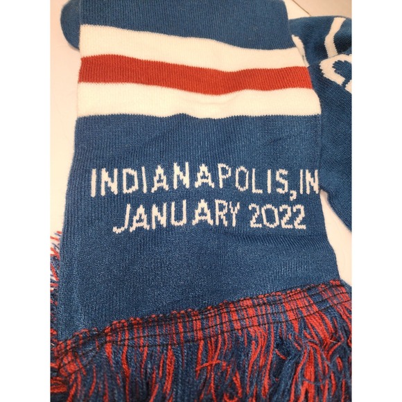Captial One Indianapolis January 2022 Football Scarf Super Bowl - Picture 2 of 4
